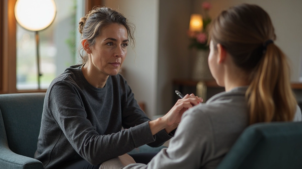 Vrouwen trainingsgroep in modern fitnessstudio, allemaal volledig gekleed in sportkleding, doen samen stretching oefeningen op yoga matten, warm kunstlicht, wazig achtergrond, GEEN tekst, GEEN watermerken